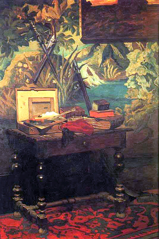 Claude Monet - A corner of the studio -1861