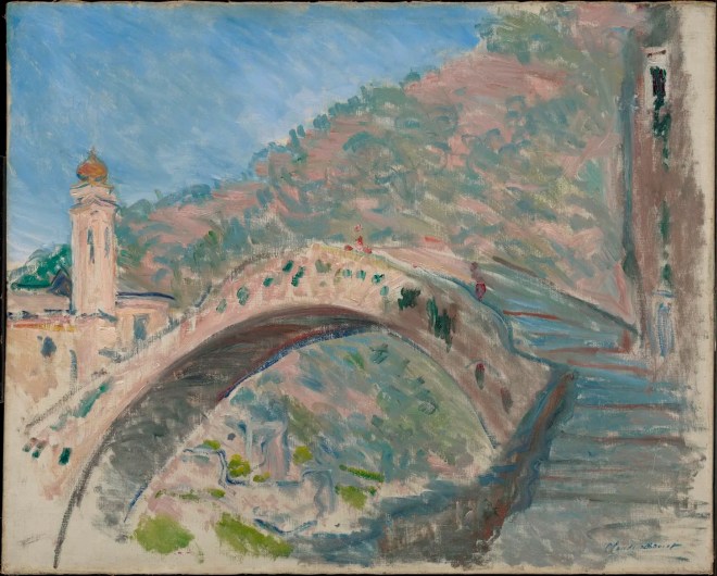 Claude Monet - Dolceacqua, the old bridge over Nervia - 1884
