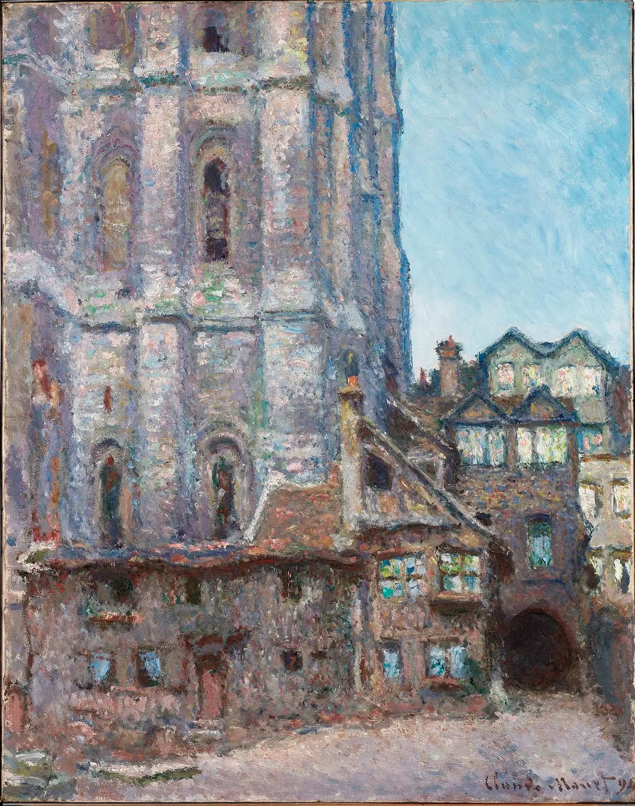 Claude Monet - Yard in Albany - 1892