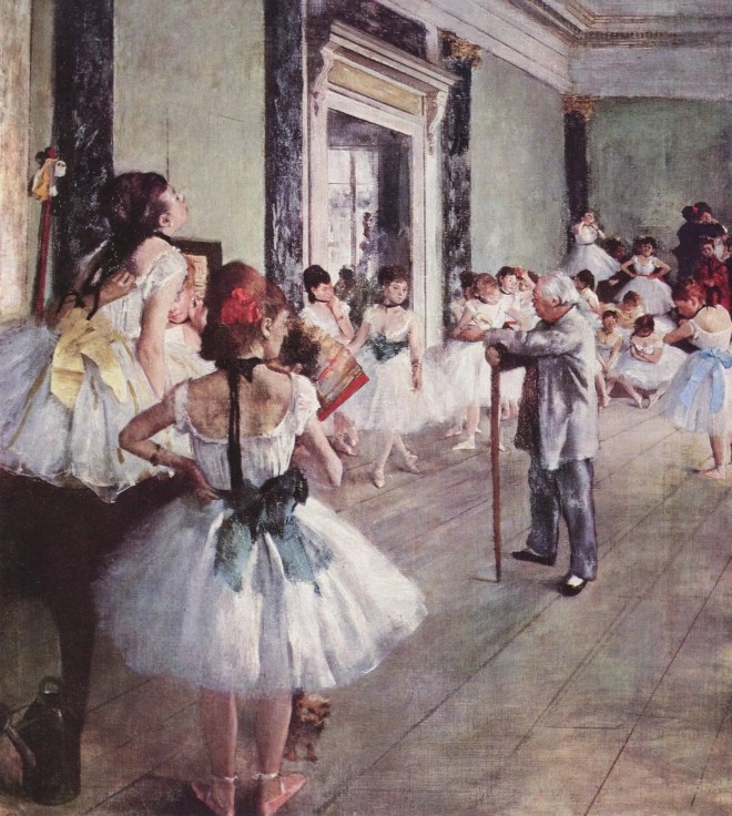 Degas - Dance class - 1874
