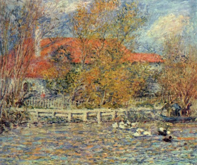 Duck pond - 1872