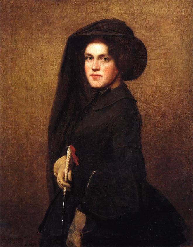 Eastman Johnson - Sarah Osgood Johnson Newton -1856