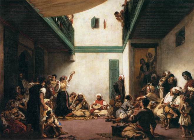 Eugene Delacroix - Jewish wedding in Morocco - 1841