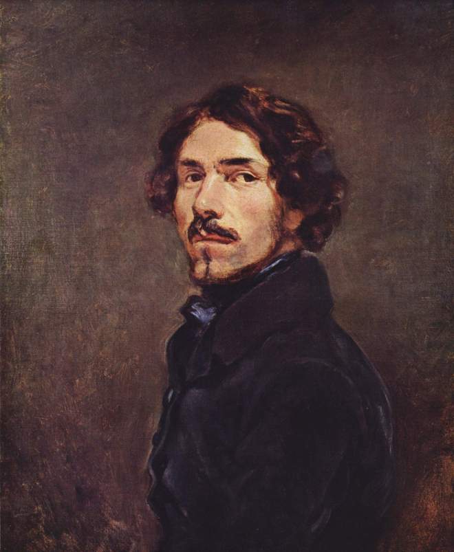 Eugene Delacroix-Self-portrait-1840