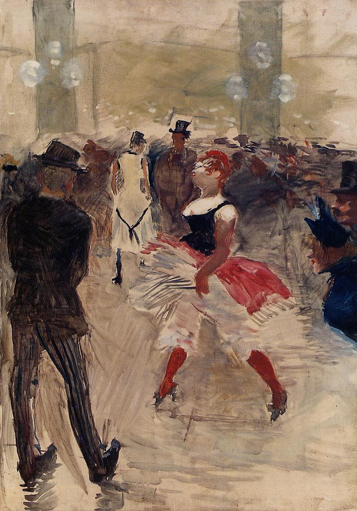 Henri de Toulouse-Lautrec - At the Elysée Montmartre -1888