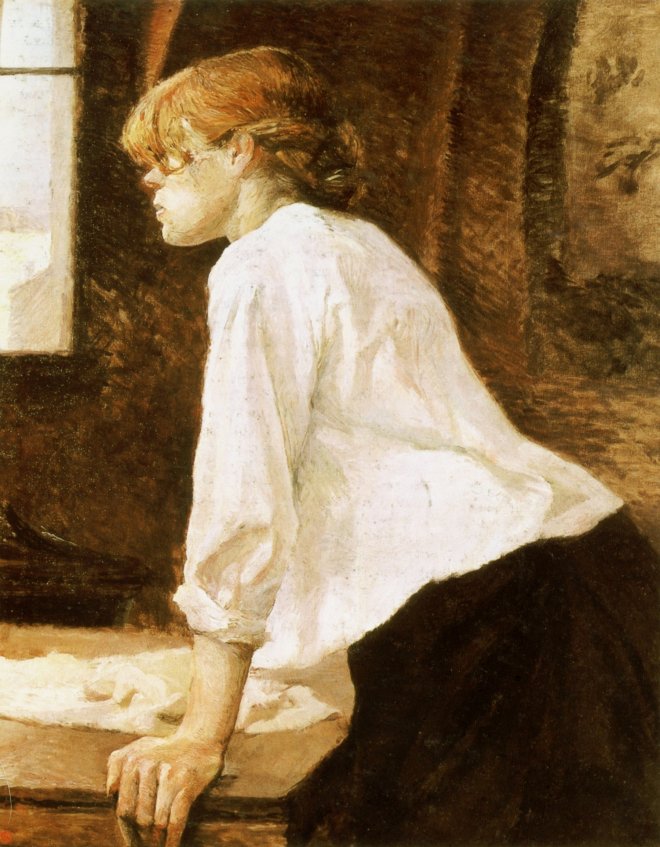 Henri de Toulouse-Lautrec - The Laundry Worker -1888