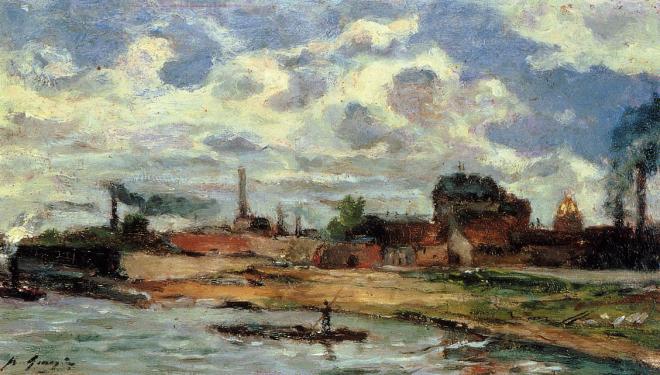 Paul Gauguin - Javel port -1876