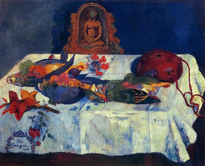 Paul Gauguin - Still Life with Parrots -1902
