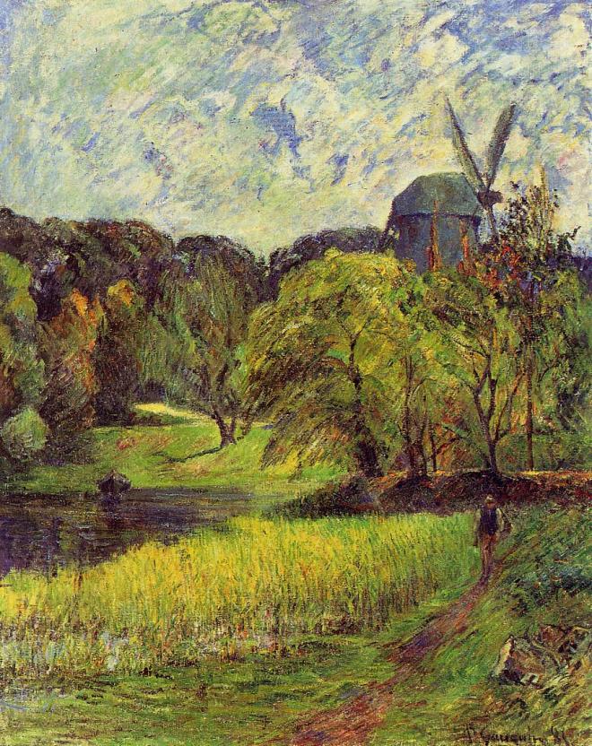 Paul Gauguin - The Queen's Mill -1881