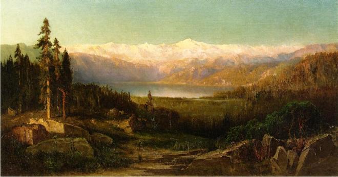 Thomas Hill - Rocky Mountains -1869