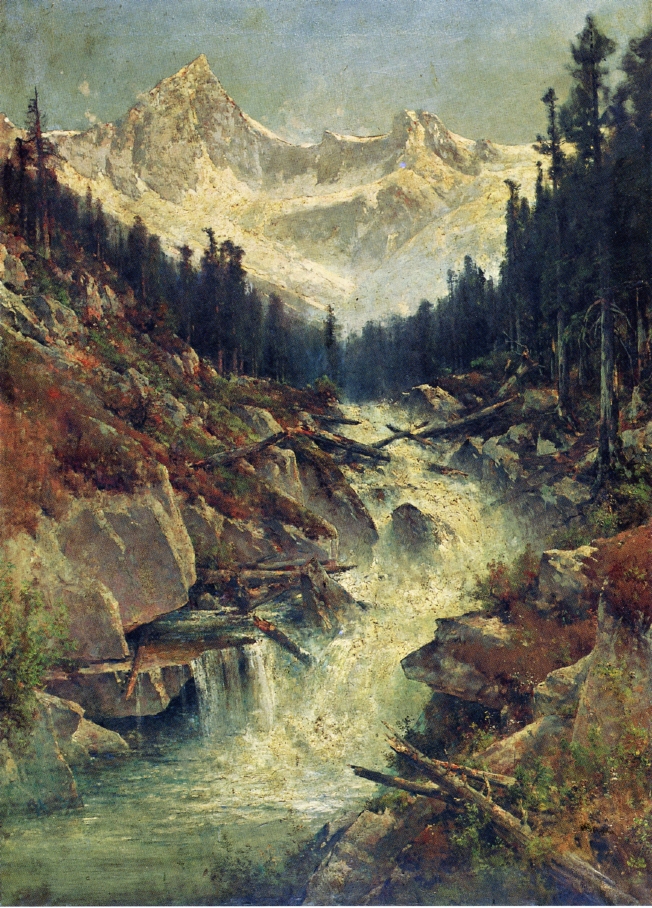 Thomas Hill - Sir Donald Peak and Selkirk Glacier, Canada -1890