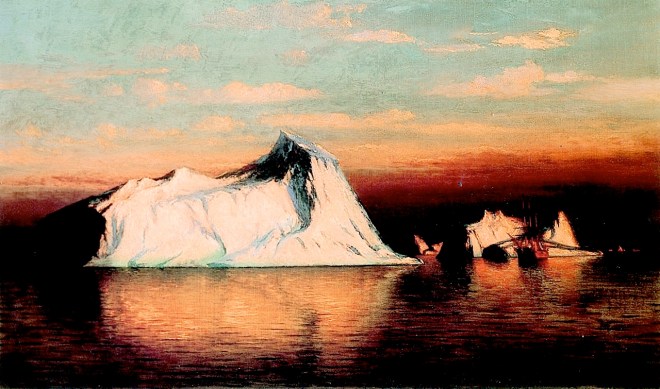 William Bradford - Arctic Scene-1878
