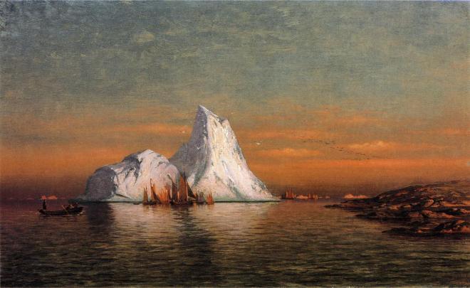 William Bradford - Fishing Fleet off Labrador -1884