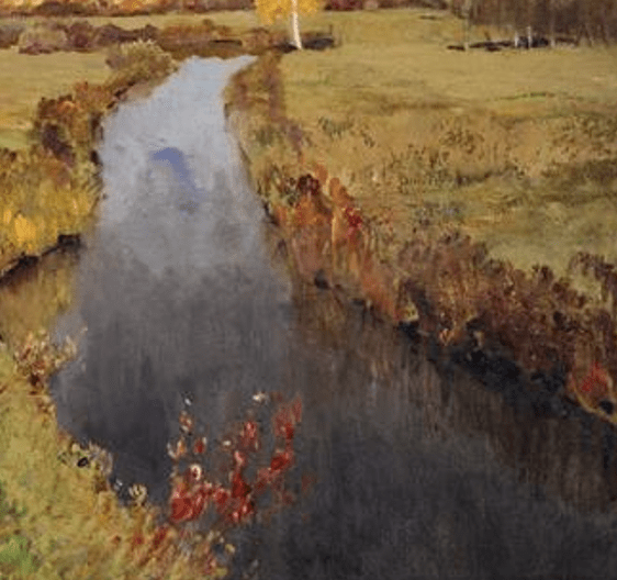 Golden Autumn - extract river