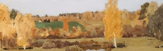 Golden Autumn - extract in the distance