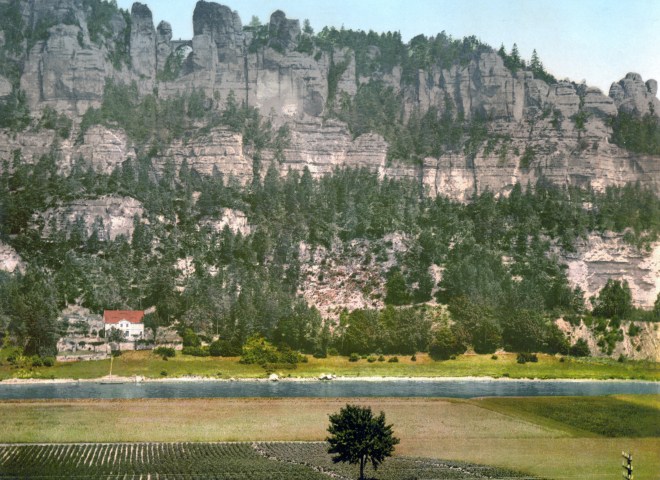 Скала Бастей (Саксония)